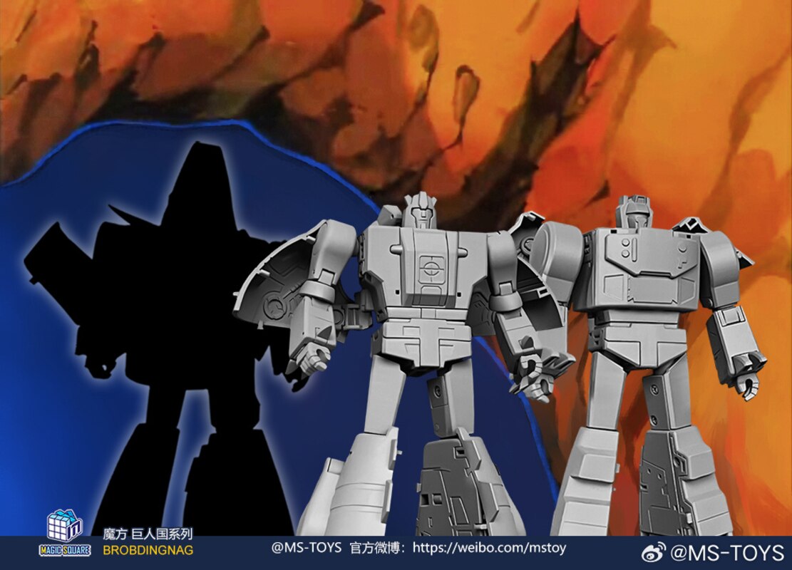 MS-B56 Tyrannosaurus Rex (Grimlock), MS-B58 Brontosaurus